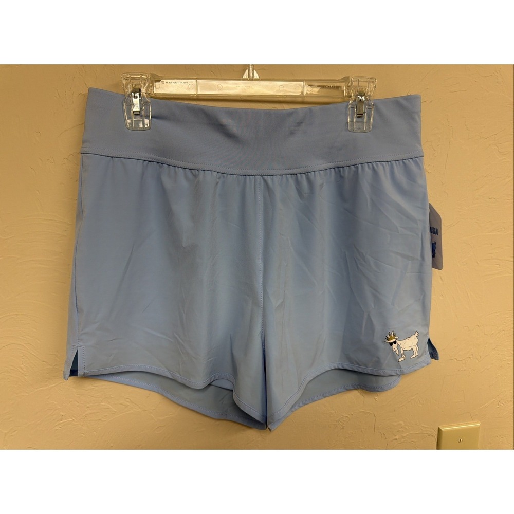 Goat USA Carolina Blue shorts Women's Size Large NWT